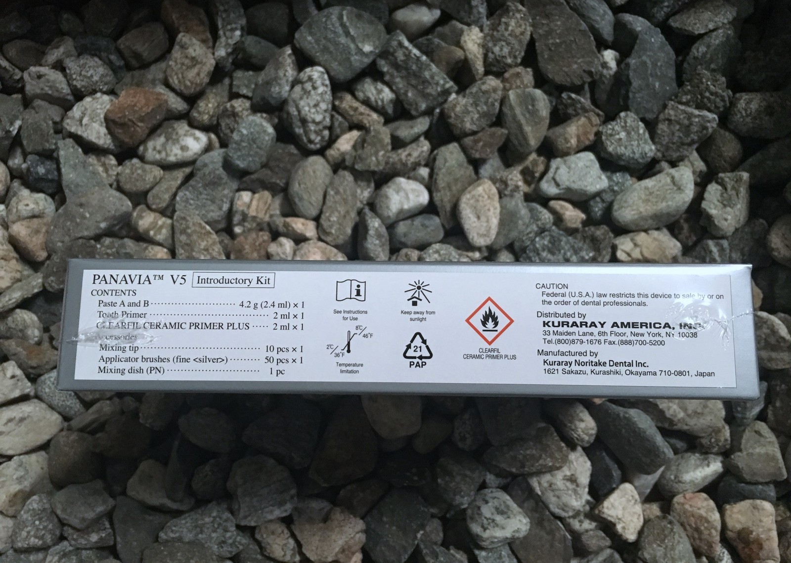 PANAVIA V5 Intro Kit Cement System Universal A2 Kuraray #3604-KA Exp. 2026-02