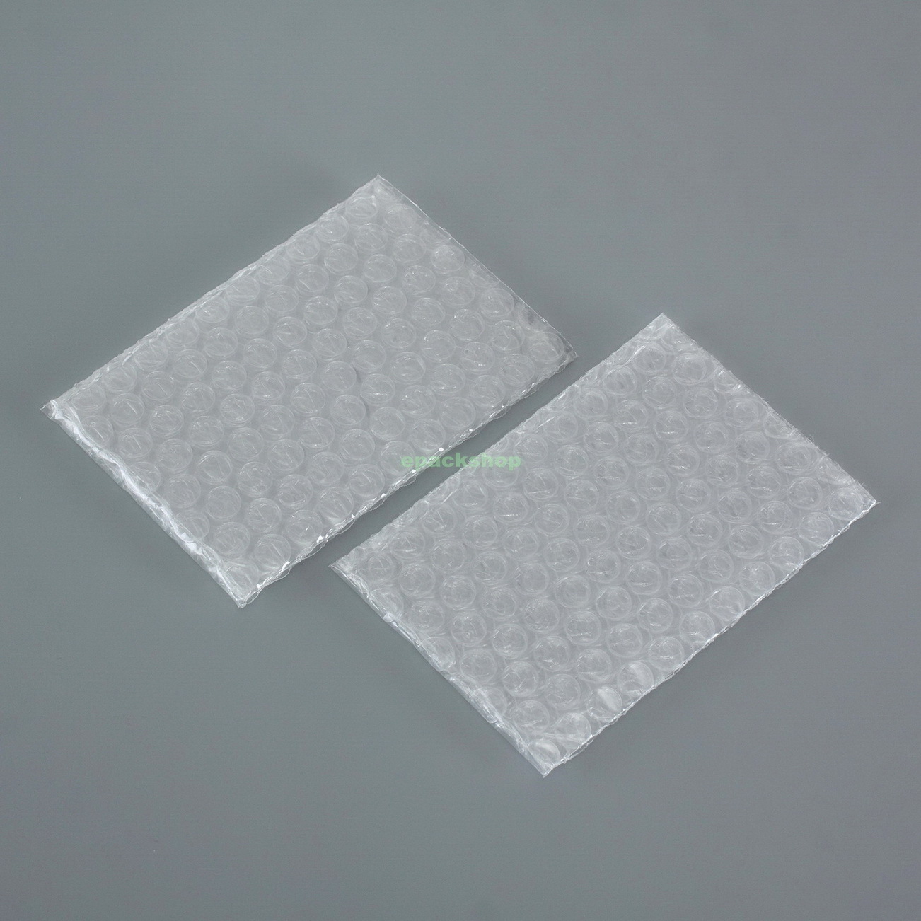 20 Bubble Bags 3″ x 5.9″_80 x 150mm Plastic Clear Poly Envelope Packing Pouches