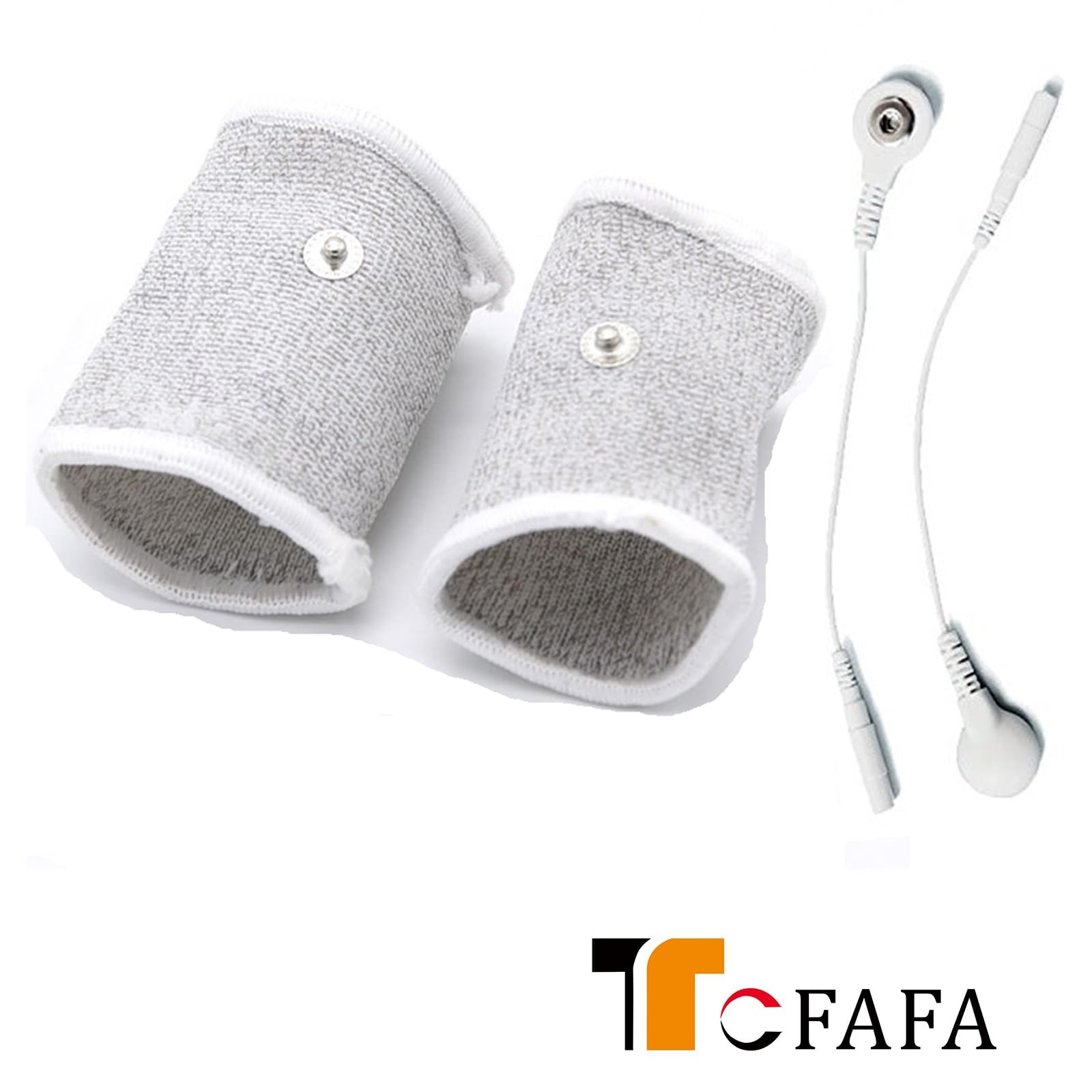 E-stim Adjustable Fabric Silver Thread Conductive Loop Accessories for Tens Stim