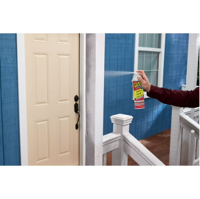 3 Pack Flex Seal Aerosol Liquid Rubber Sealant Coating, White, 14 oz