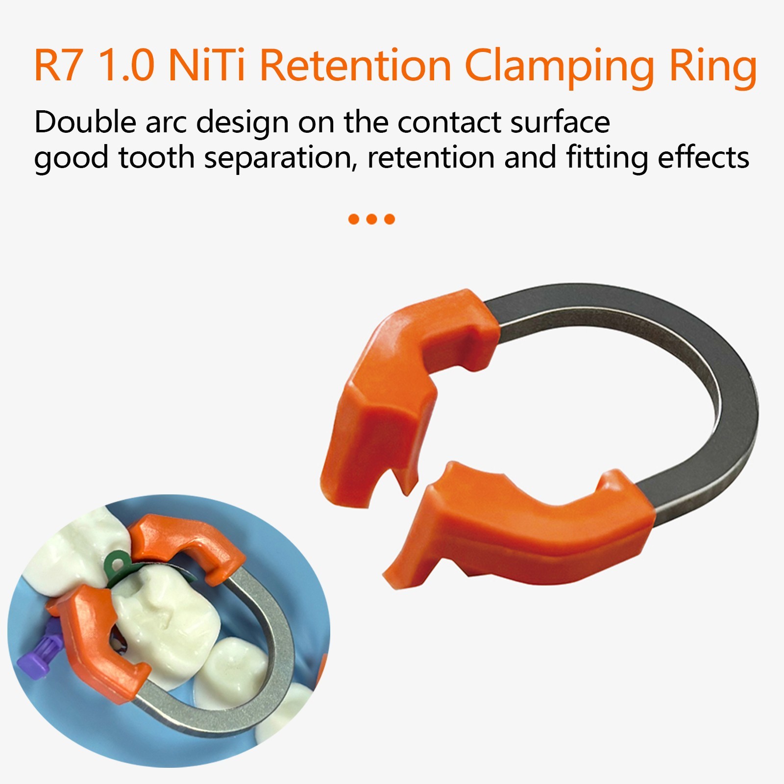 Dental Matrix Bands Ring Sectional Matrice Clamp Wedge C3 Fit Palodent V3 System