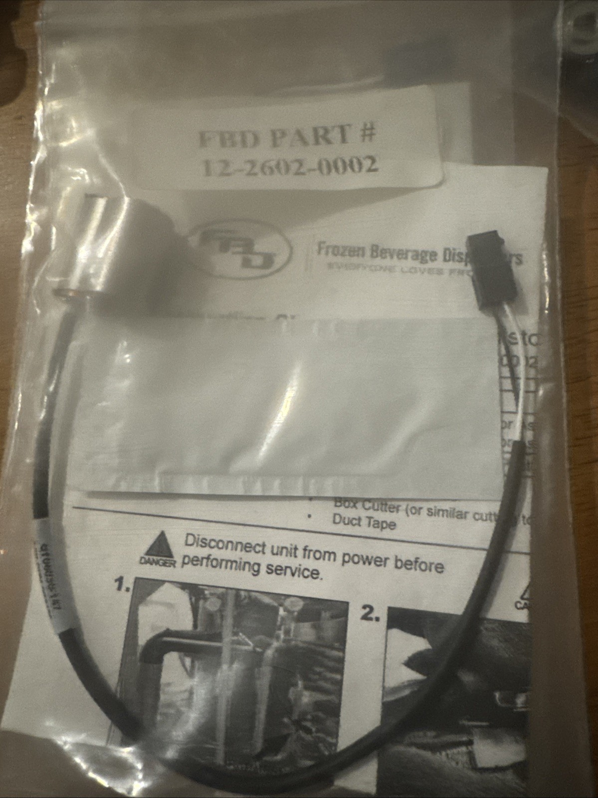 12-2602-0002 Fbd Thermister, Kit, Ip68, 5/8” Inch OEM (G)
