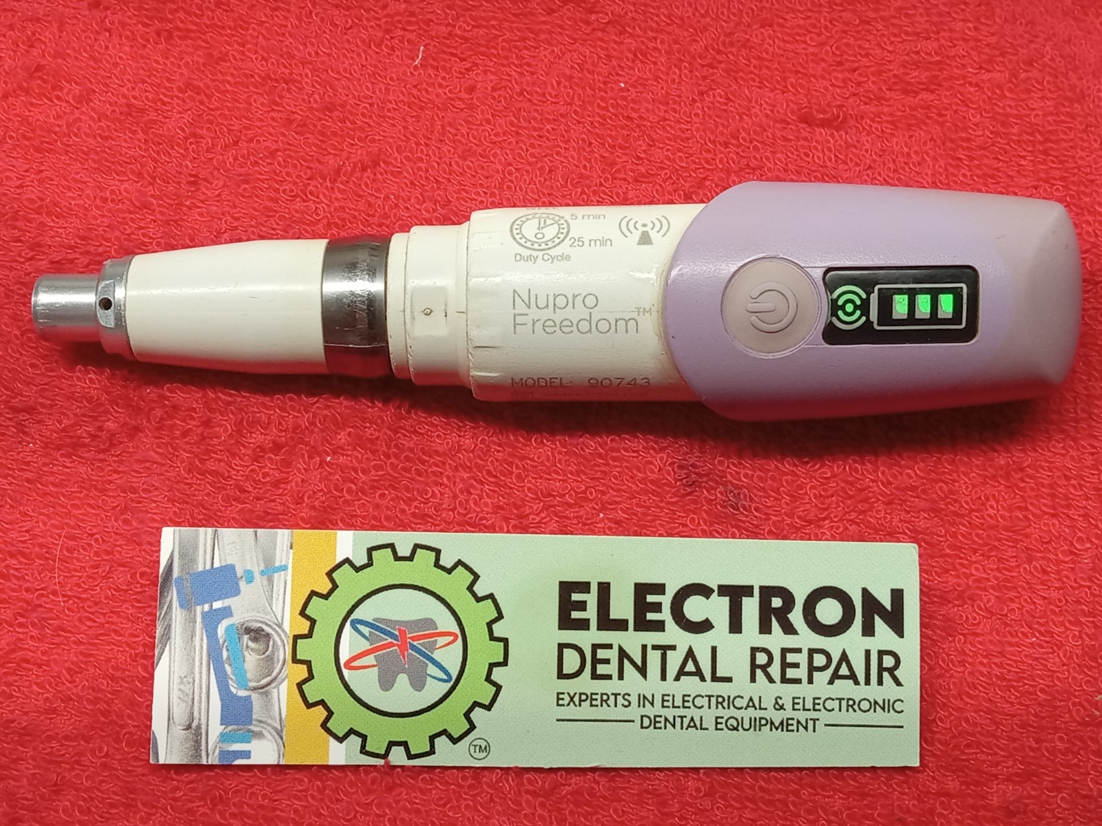 NUPRO Freedom Cordless Prophy **(N E W B A T T E R Y)** (Handpiece only)