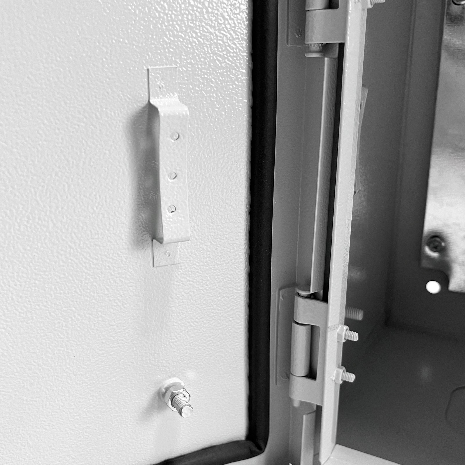 IP65 Carbon Steel Electrical Enclosure Box 12×12″x8″ Wall Mount Junction Cabinet