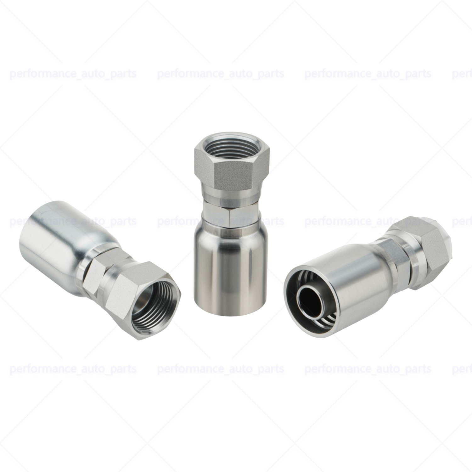 12 Pack Hydraulic Hose Fittings: 3/4″ I.D. Hose x 3/4″ JIC 37° Flare Female NEW