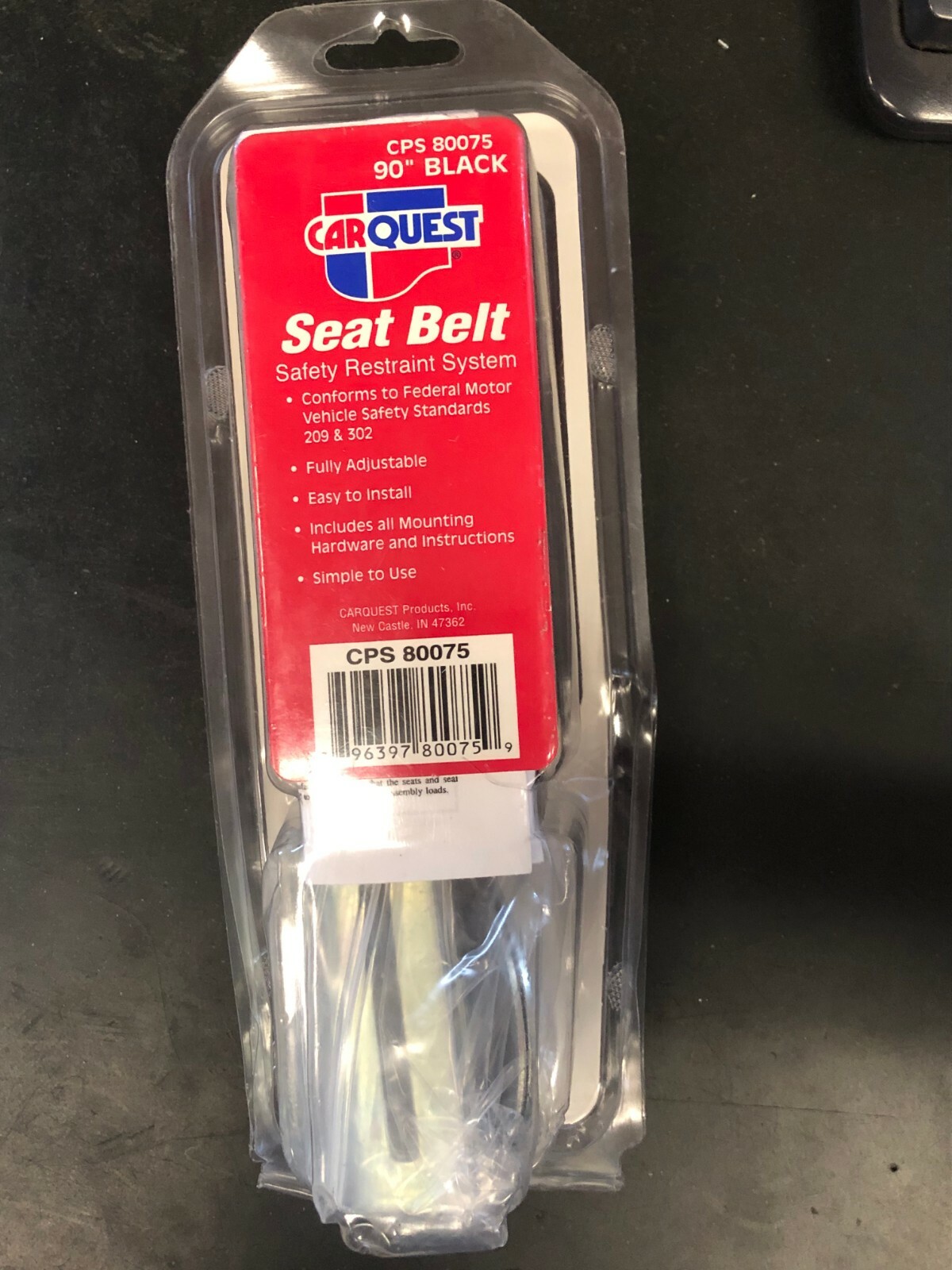 Carquest Seat Belt Safety Restraint System CPS80075