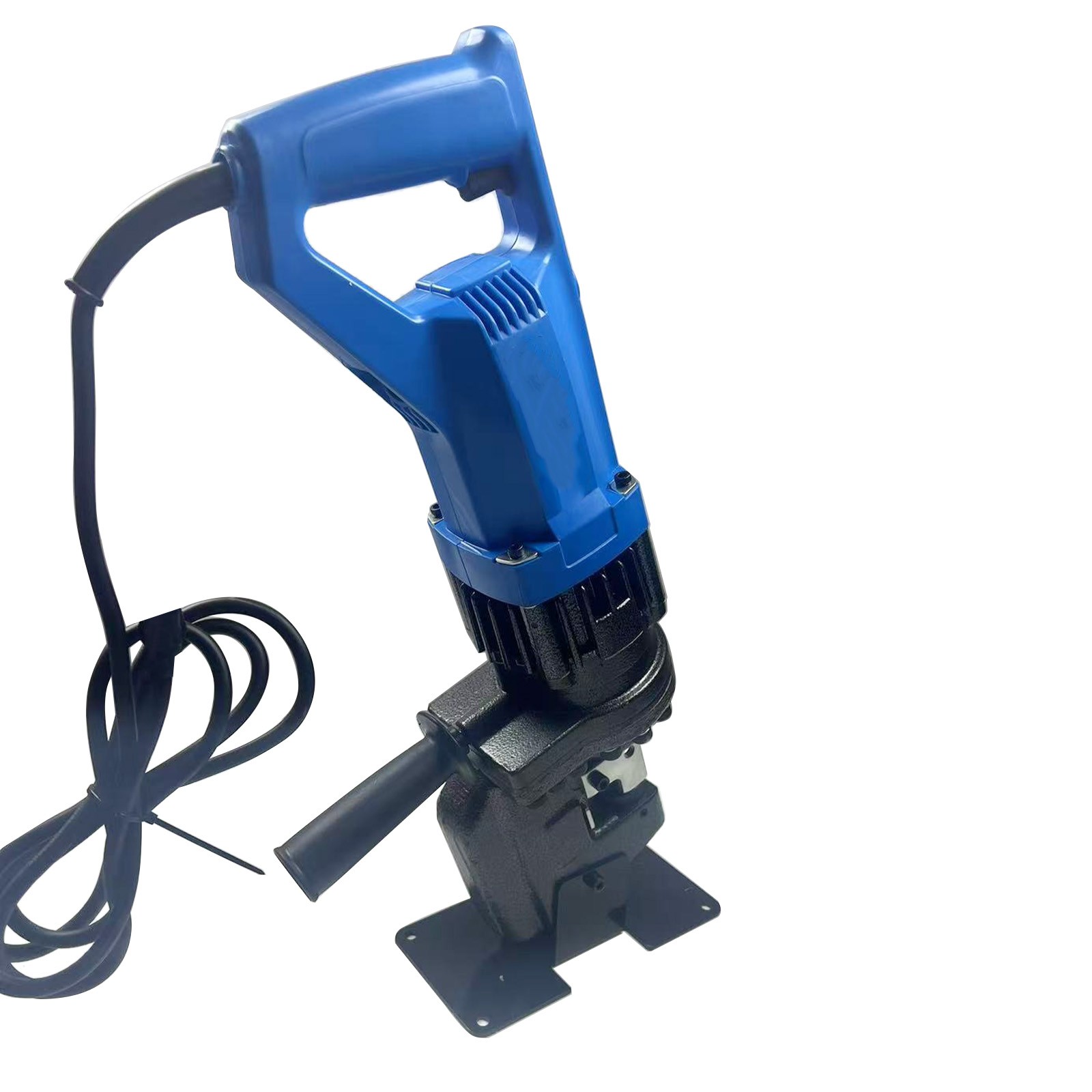 110V Electric Hydraulic Hole Puncher 1200W w/ φ6.5, φ9, φ13, φ17, φ20.5mm Dies