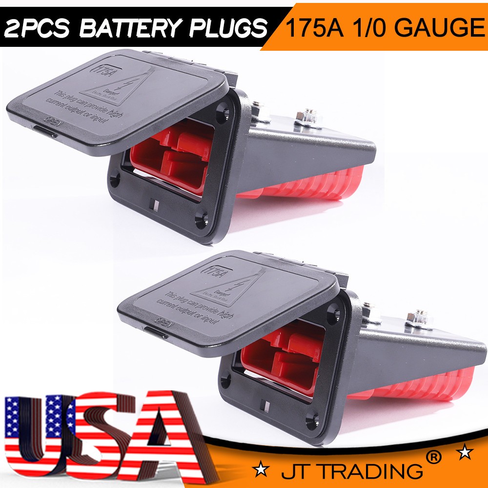 175A/50A Battery Quick Connect Wire Harness Plug Disconnect Winch Connector Kit