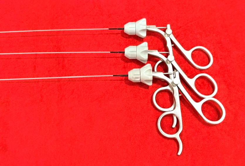 Hysteroscopy Semi Rigid Rotatable Biopsy 5fr 40cm SS Best Quality Reusable-3pc