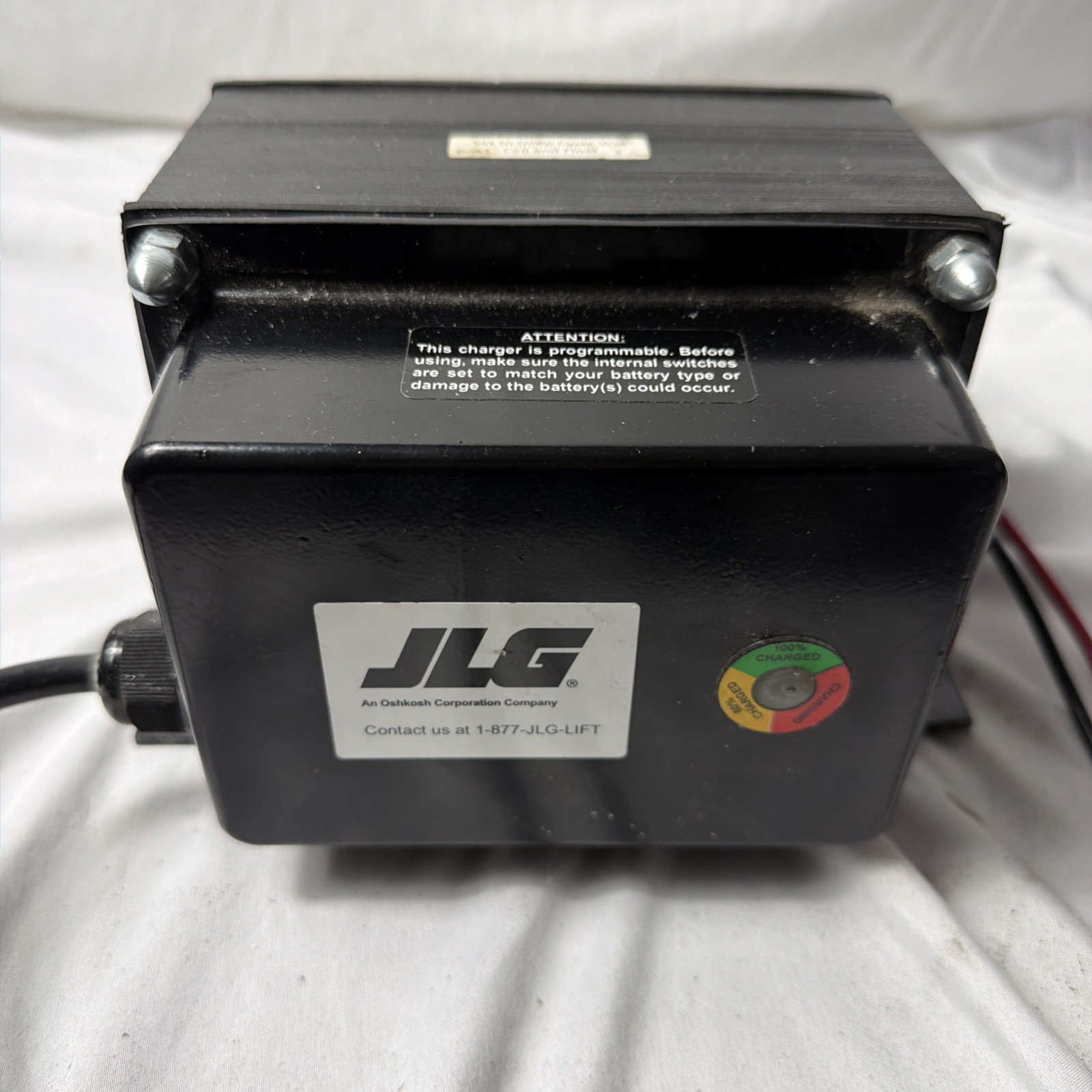 JLG QC, BATTERY CHARGER 48V/25A BC1204825 MODEL OB4825