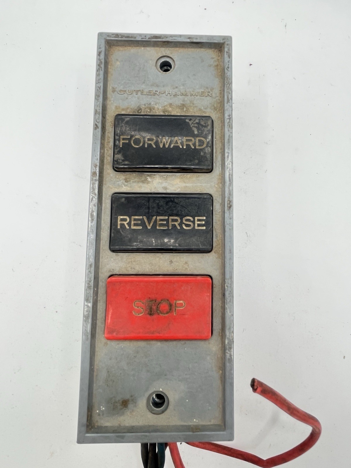 Cutler-Hammer 10250H 5300A Forward Reverse Stop Push Button Control Station