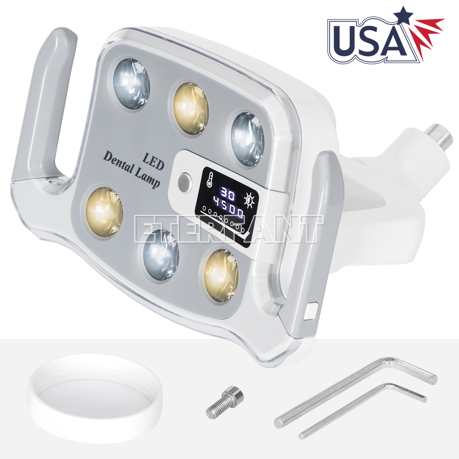 Dental 6LED Shadowless Oral Lamp Light Induction Sensor For Dental Chair 8W/9W
