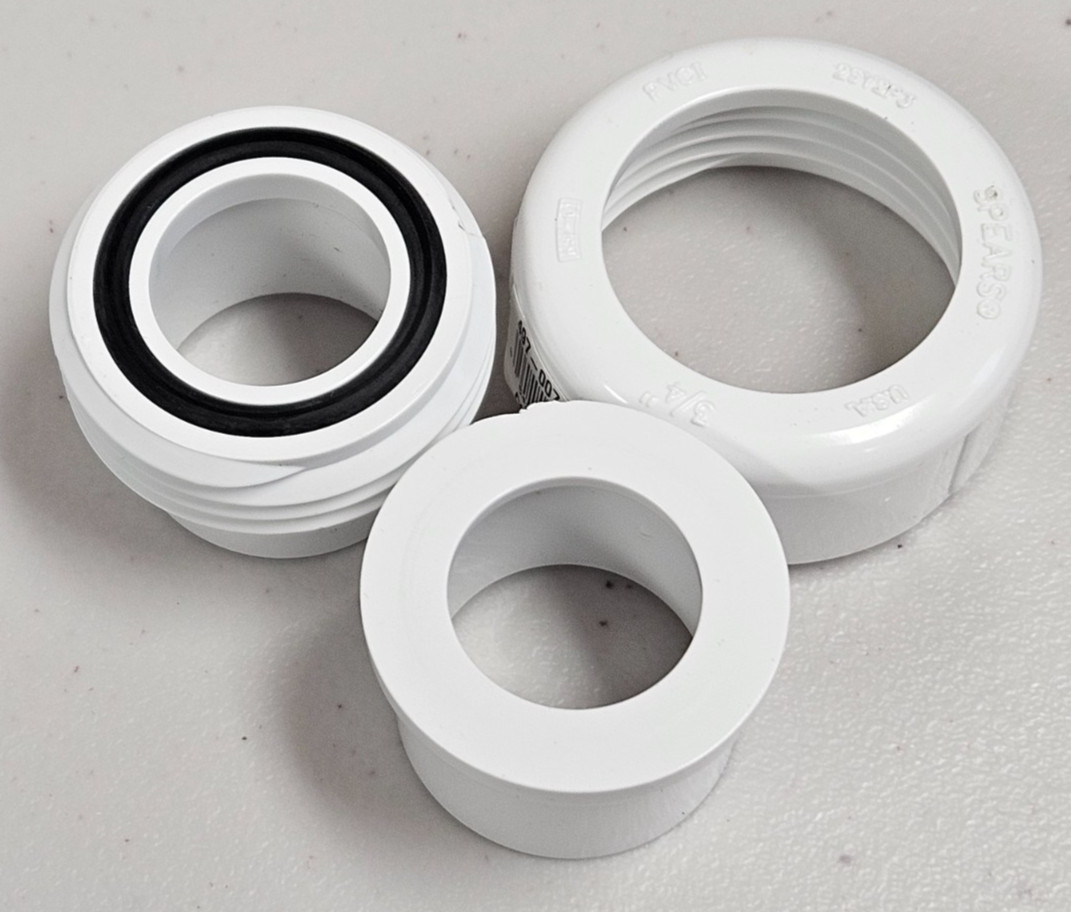 Spears 3/4″ Schedule 40 PVC Pipe Fitting Socket Union HVAC Condensate 497-007