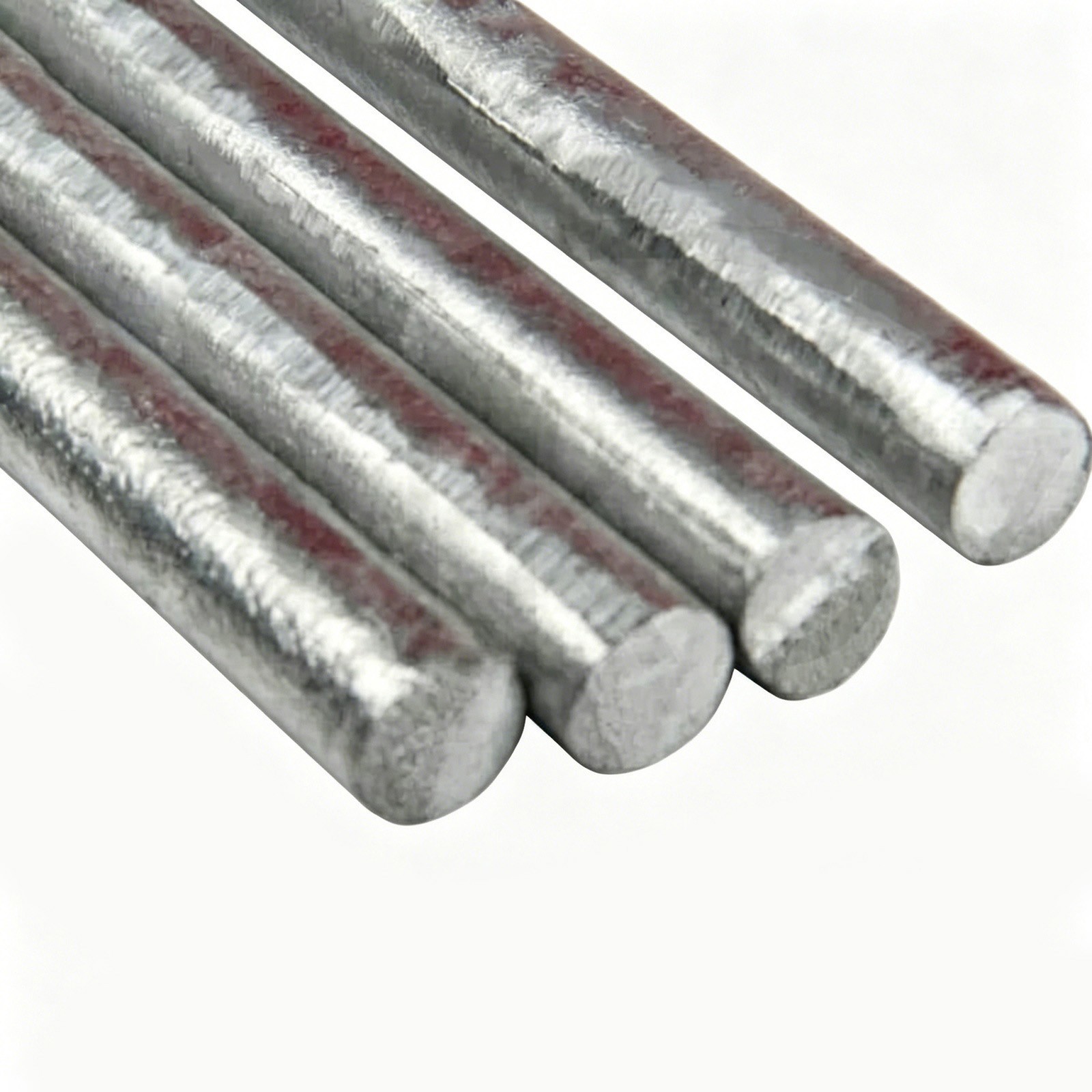 Round Zinc Bar 99.9% Pure Zinc Rod, Marine Anticorrosion, Pure Metal Zinc Anode