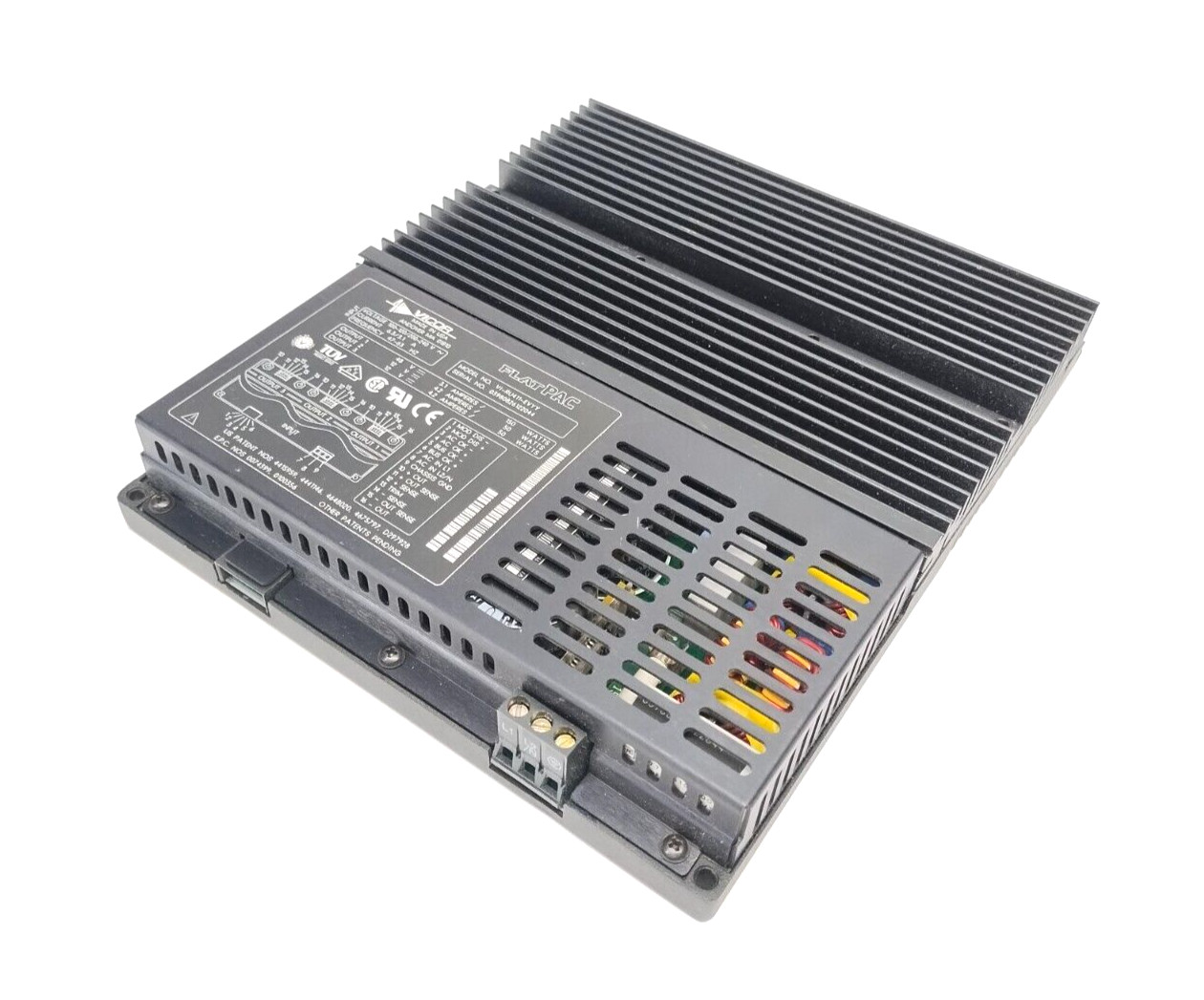 Vicor VI-RU411-EVYY FlatPAC DC Power Supply 120/240VAC, 12VDC 48VDC 50W 150W