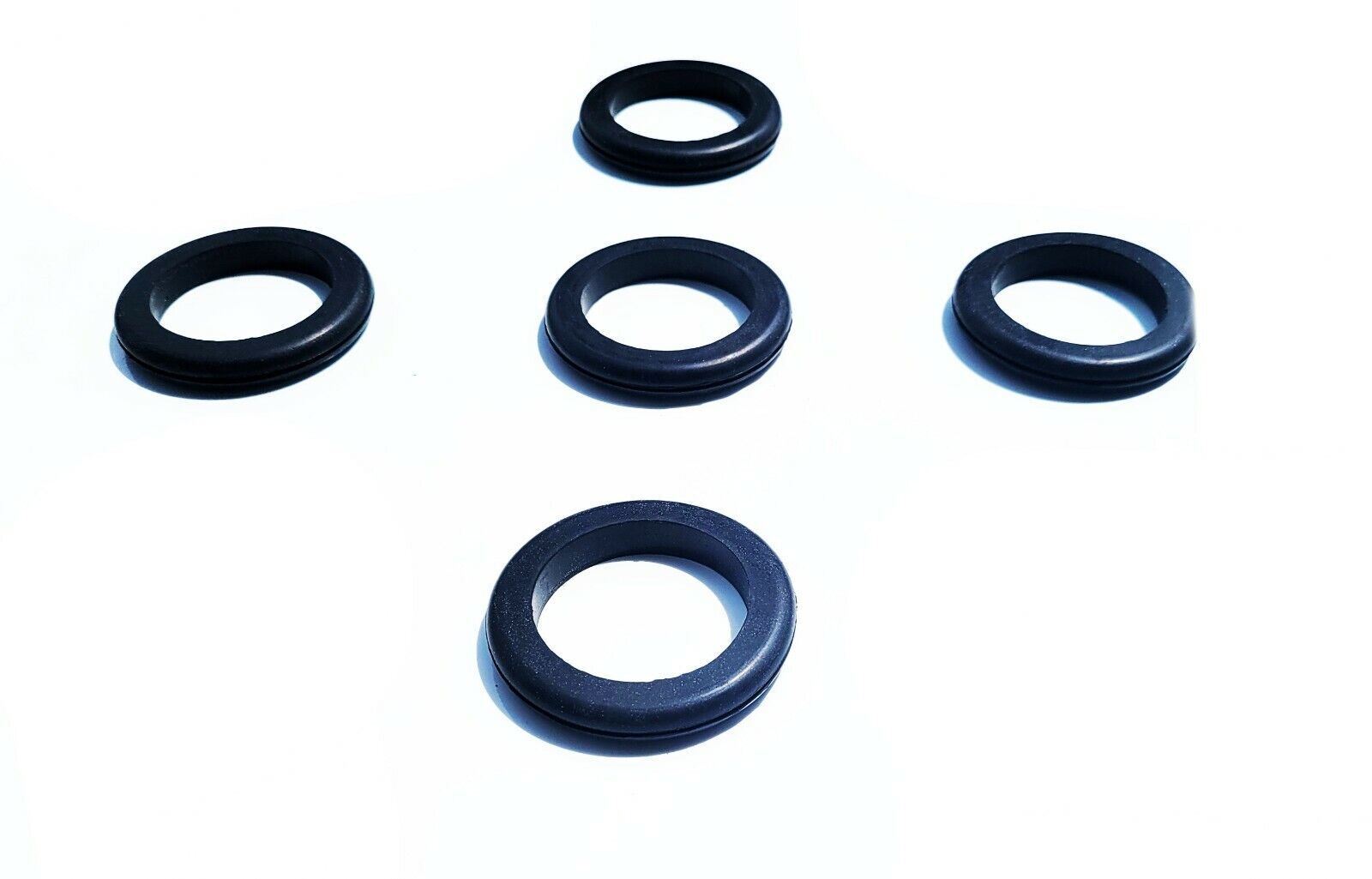 Pack of 5 Rubber Grommets 2-3/8″ Inside Diameter – 1/16″ Groove Width – Fits: 2-