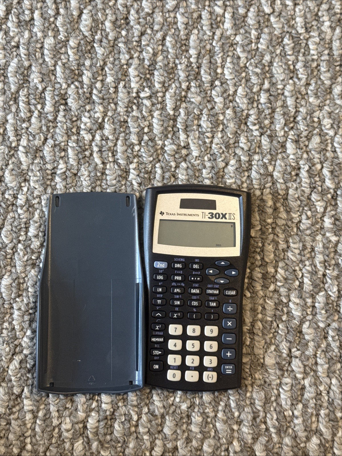 Texas Instruments TI-30X IIS Calculator w/Cover Blue/Black | TESTED