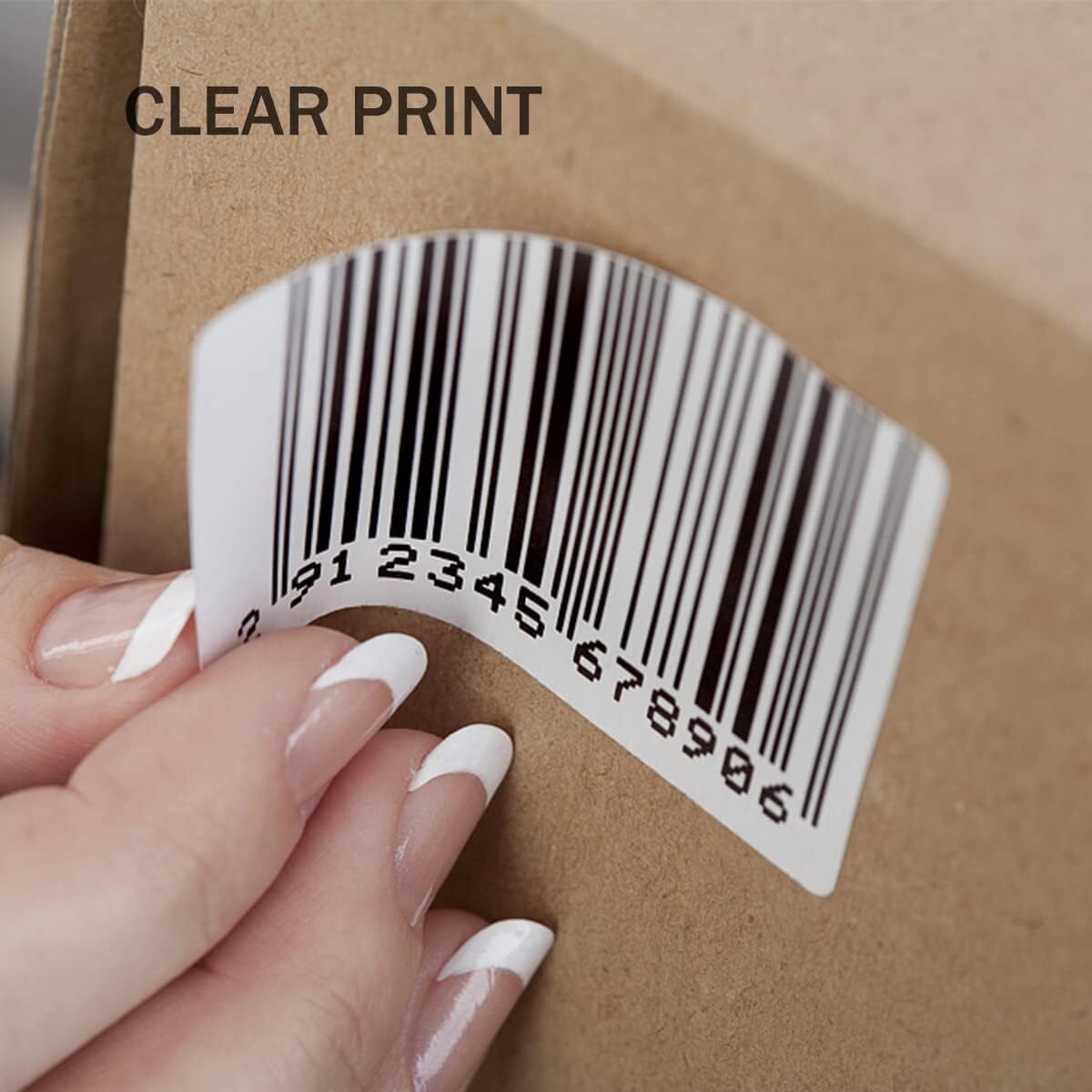 Direct Thermal Shipping Barcode Labels UPC Address Stickers Rollo Zebra Printers