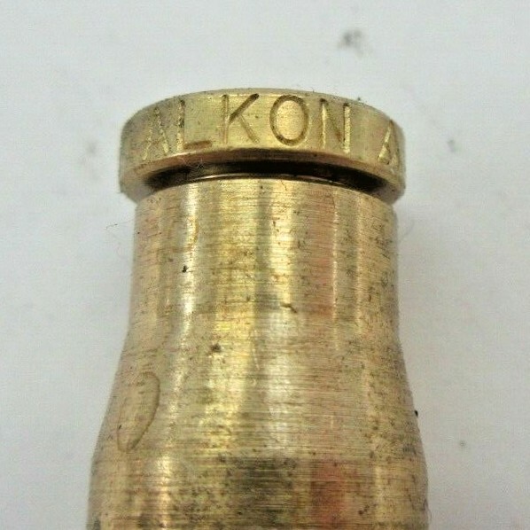 ALKON AQ54-DOT-4×2 45° 1/4″ PUSH CONNECTOR, **LOT OF 10**