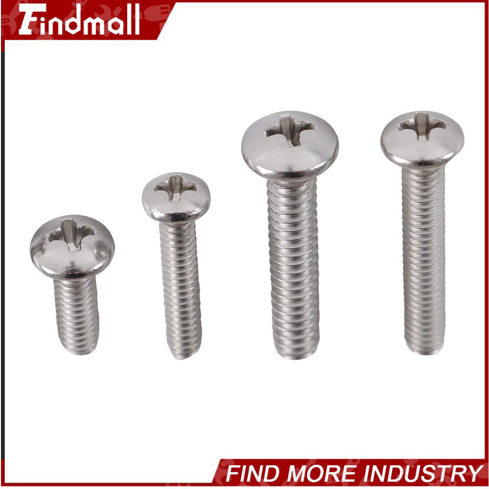 Findmall 900PCS #4-40#6-32#8-32#10-24 Nuts And Bolts Machine Scre Assortment Kit