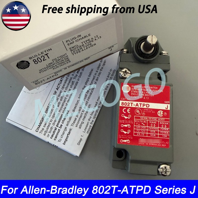 For Allen Bradley Oil Tight Limit Switch 802T-ATPD 802TATPD 802T ATPD