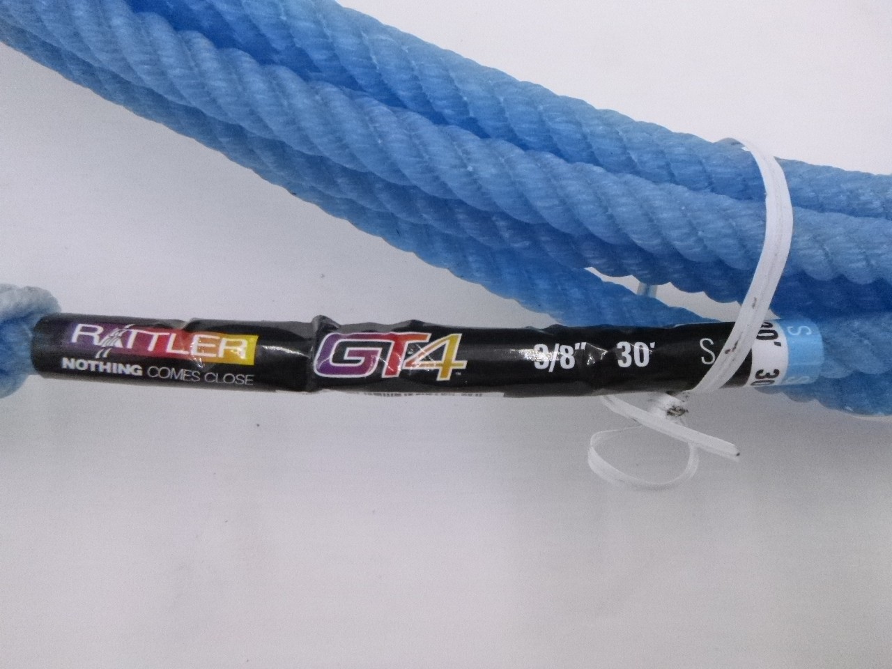 30′ Rattler GT4 Head Rope 3/8″ Soft Blue