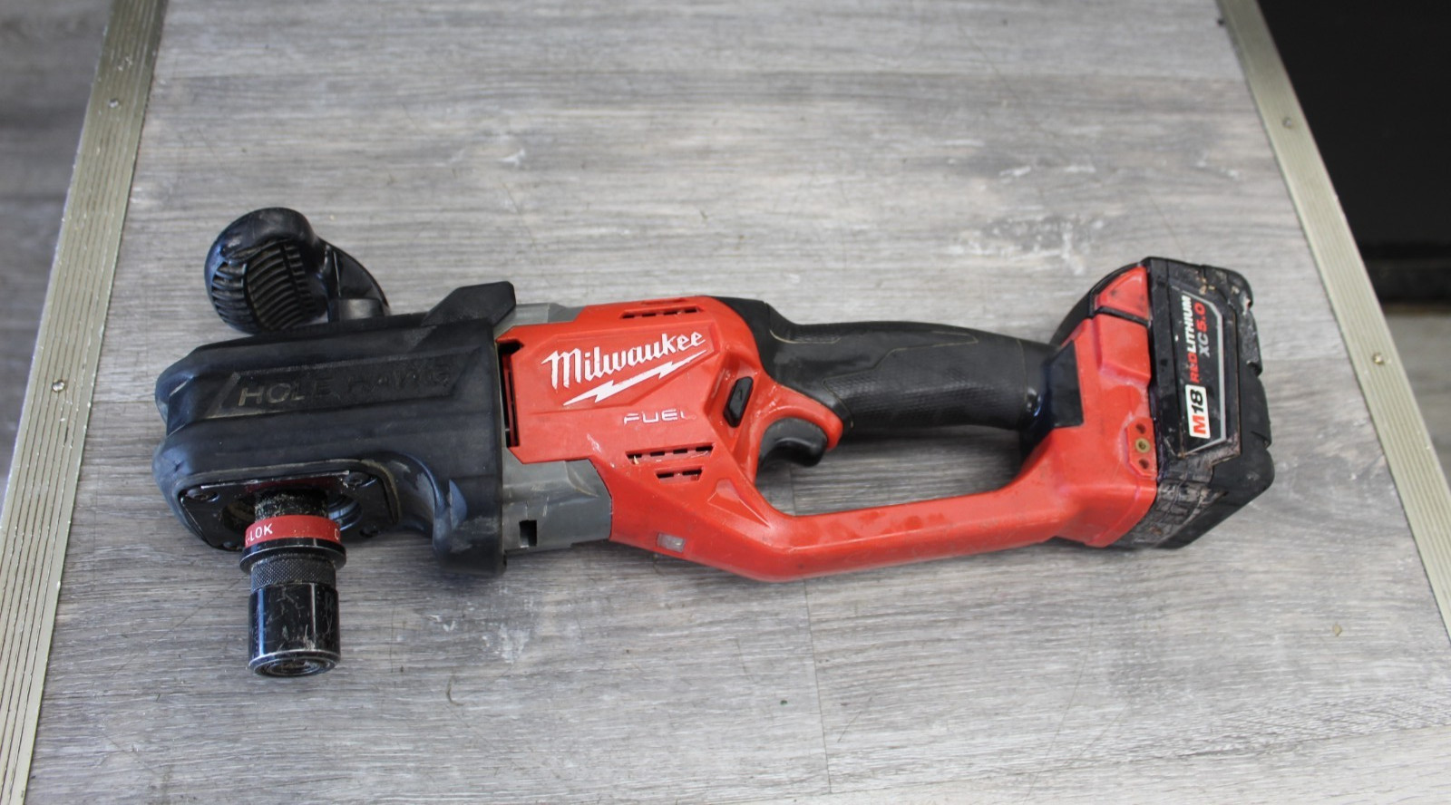 Milwaukee 2808-20 M18 FUEL HOLE HAWG Right Angle Drill with Quick-Lok 7/16″