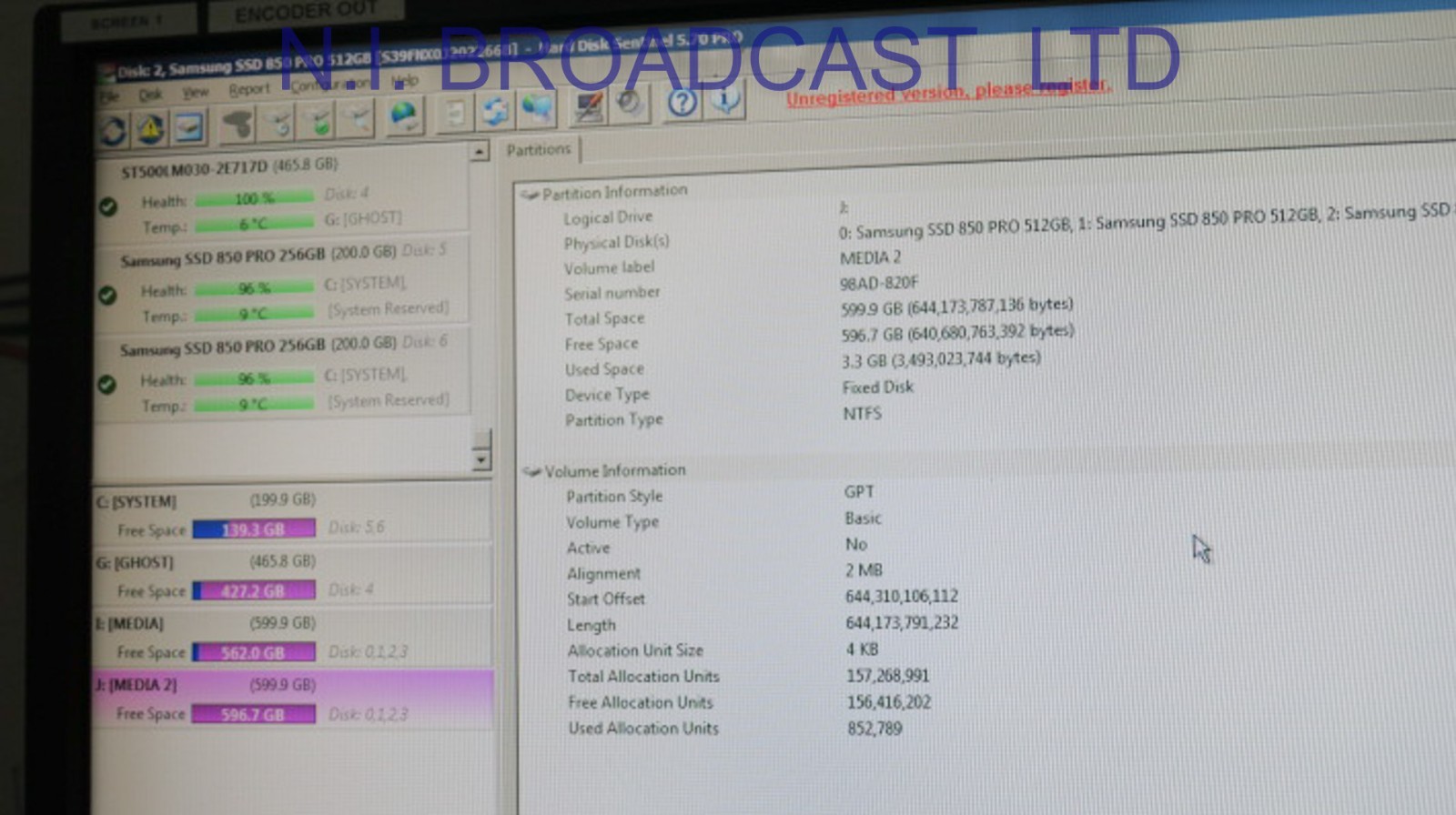 Chyron Hego lyricX  3G/ HD graphics system, + 8x 512gb  SSD (Lyric pro V8.7