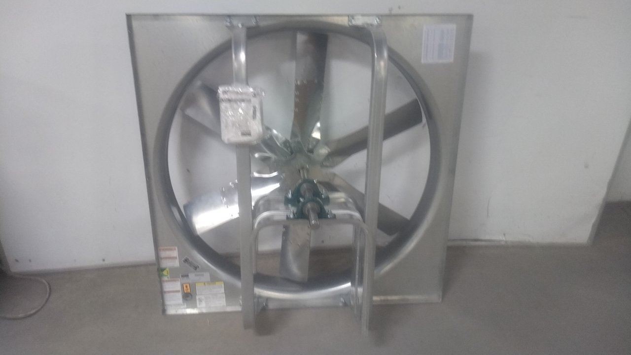 Dayton 1WDC2 36 In Blade Dia 1/3 to 1-1/2 HP 477-792 RPM Exhaust Fan w/out Motor