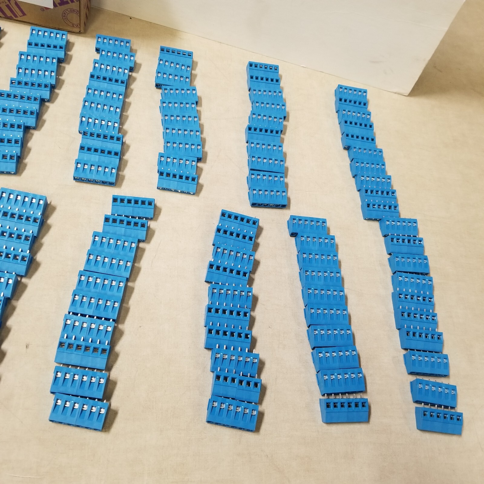 Lot Of 160 Jite Industrial JTB552-00-1-06-2-M11 Terminal Blocks