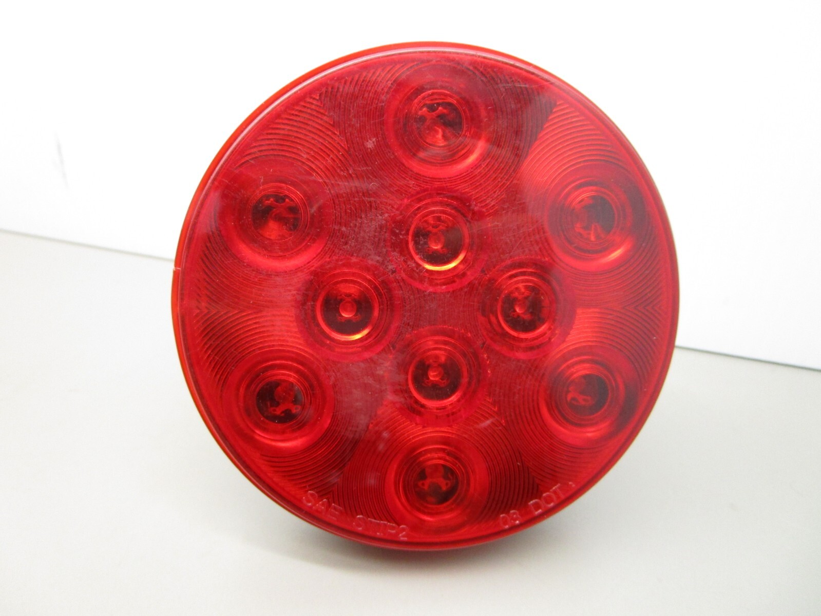 Optronics STL-43RB LED Stop/Turn/Tail Light PL-3 Connector 12V 4″ Round