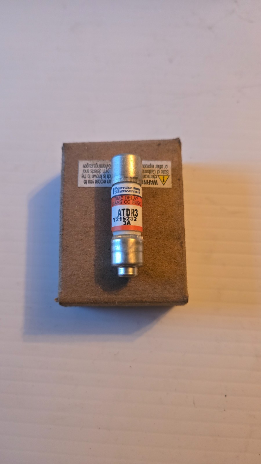 FERRAZ SHAWMUT ATDR3 – BOX OF 17, AMP-TRAP 2000 TIME-DELAY FUSE, #339056