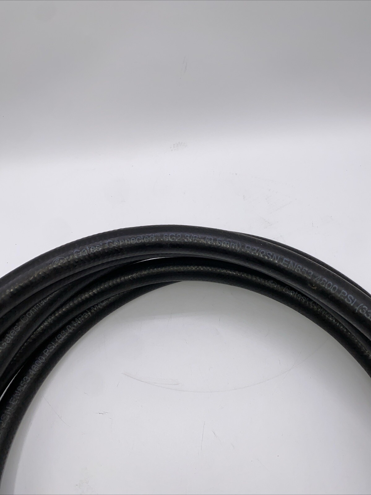15 Feet Gates Connected 6G2 3/8″ R2/2SN EN853 4800 PSI Hydraulic Hose