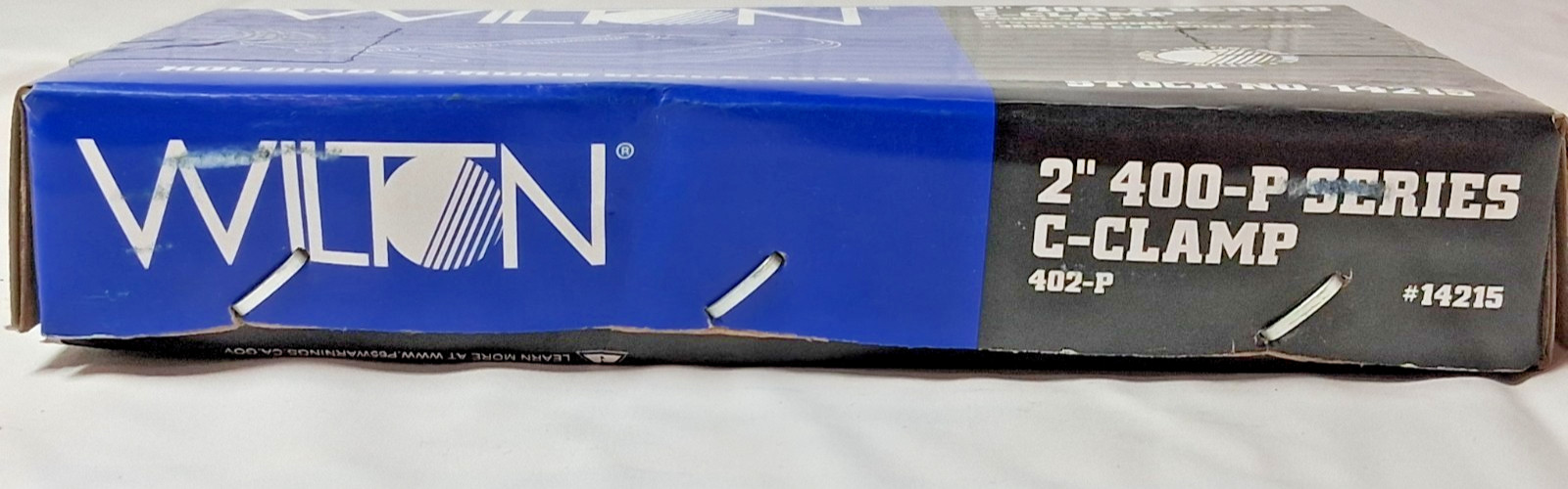 WILTON C-CLAMP 400 SERIES 2-1/8 “MO 2-5/8″TD 402-P