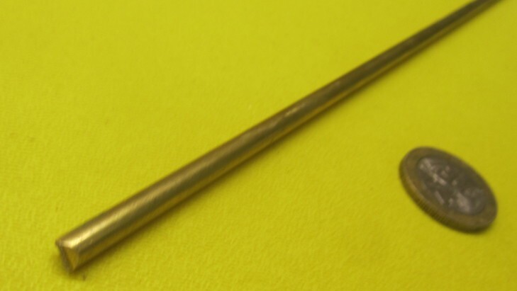 360 Brass Rod 3/16″ (.188″) Diameter x 24.0″ Length, 4 Pcs, 8 Ft