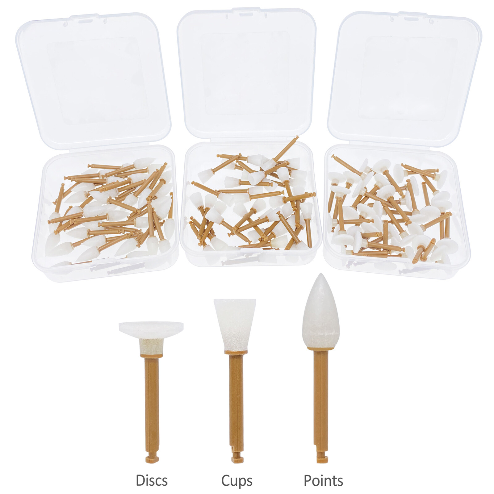 ENHANCE Style Dental Composite Polishing Finishing Finishers RA Cups/Points/Disc