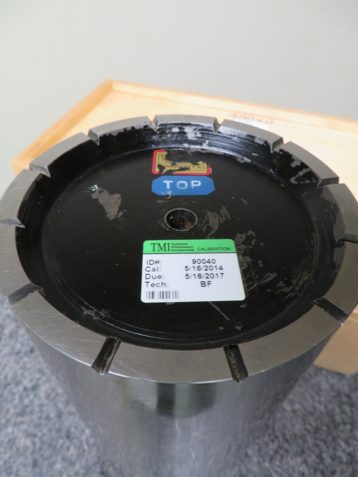 Taft-Peirce Metrology 9143-12 5 x 12″ .0001″ Cylindrical Square PN21