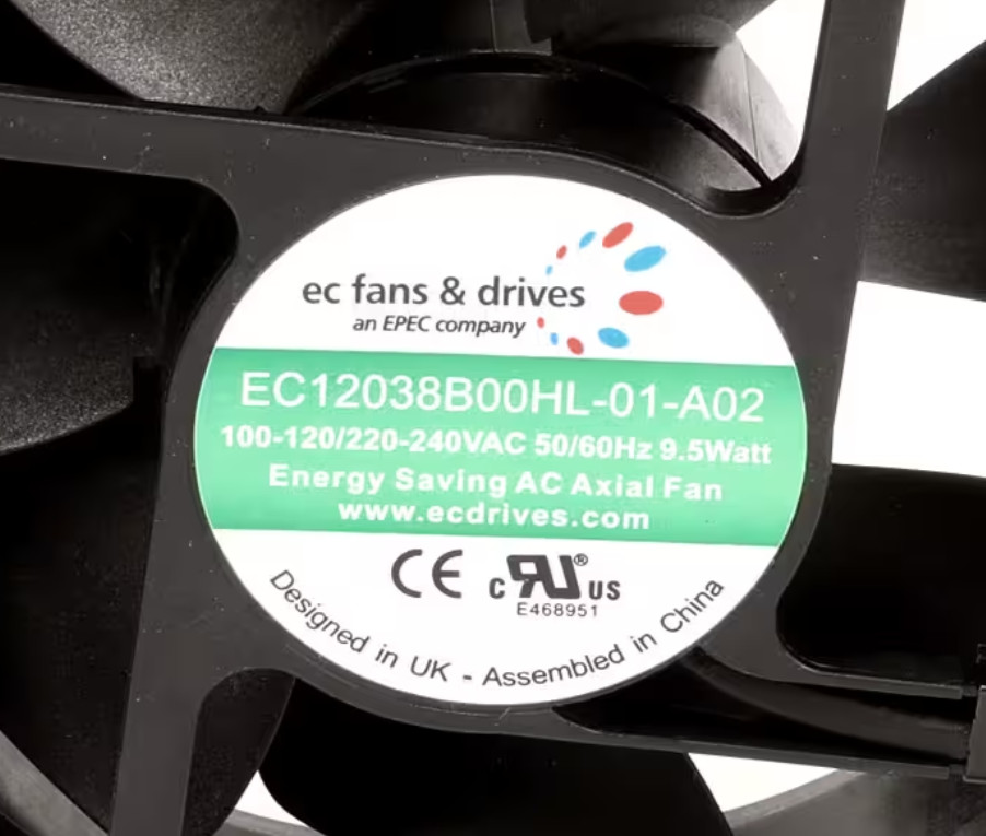 Evaporator Fan Motor Axial 120V 50/60Hz – Fits H&K EC12038B00HL-01-A02