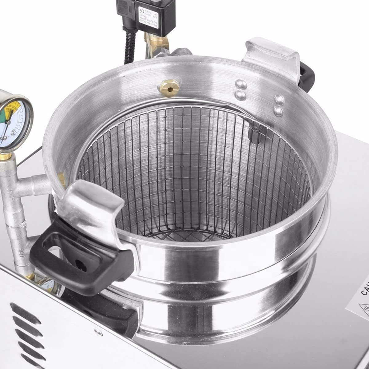 16L High Pressure Fried Chicken Machine 110V Chicken Pressure Food Oven Fryer