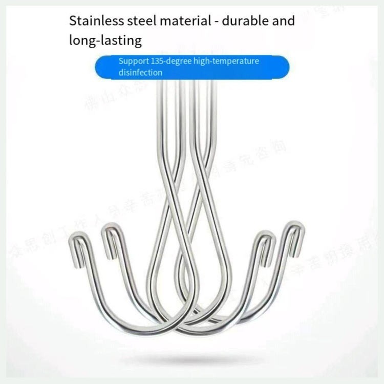 10pcs Dental Lip Hook Clip Stainless Root Canal Finder Endo Apex Locator