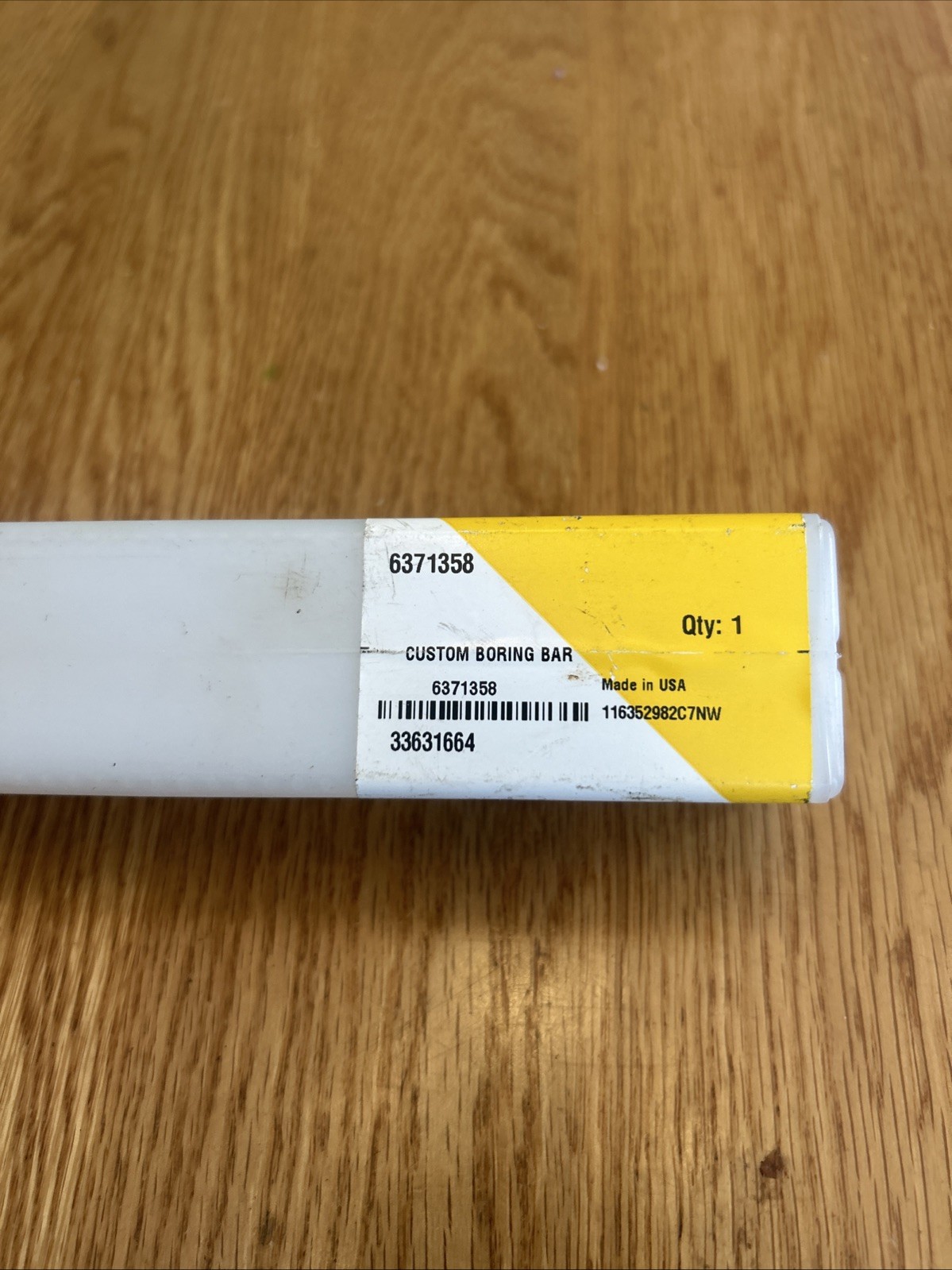KENNAMETAL 6371358 NC7 Custom Boring Bar NEW