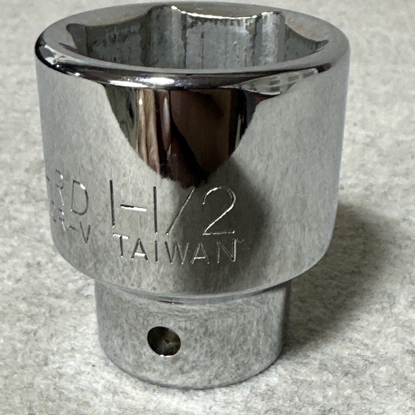 Westward 3/4 In Drive Socket 1-1/2″ Sae 6 Point Chrome Steel 10E282 Taiwan