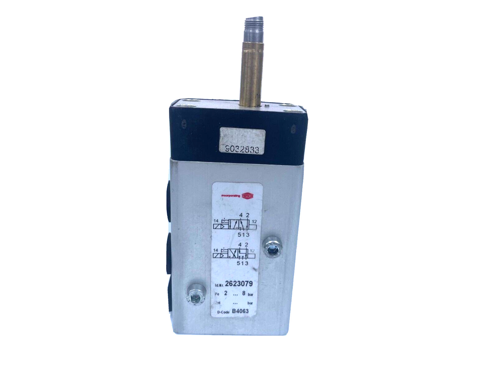 Norgren Herion 2623079 3/2 5/2-Way Solenoid Actuated NAMUR Spool Valve no Coil