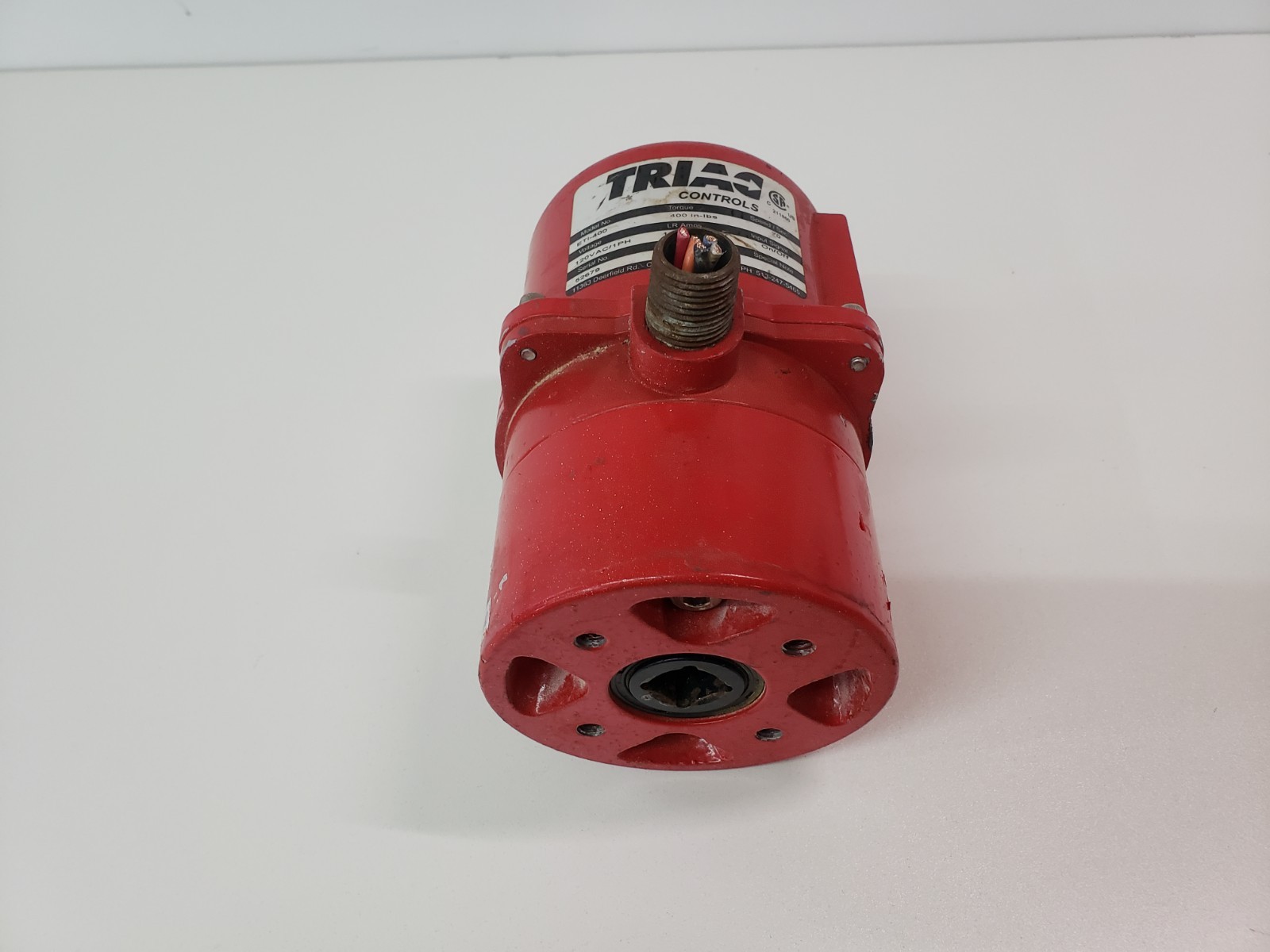 Triac Controls ETI-400 Valve Actuator Positioner 400 in-lbs 120vac