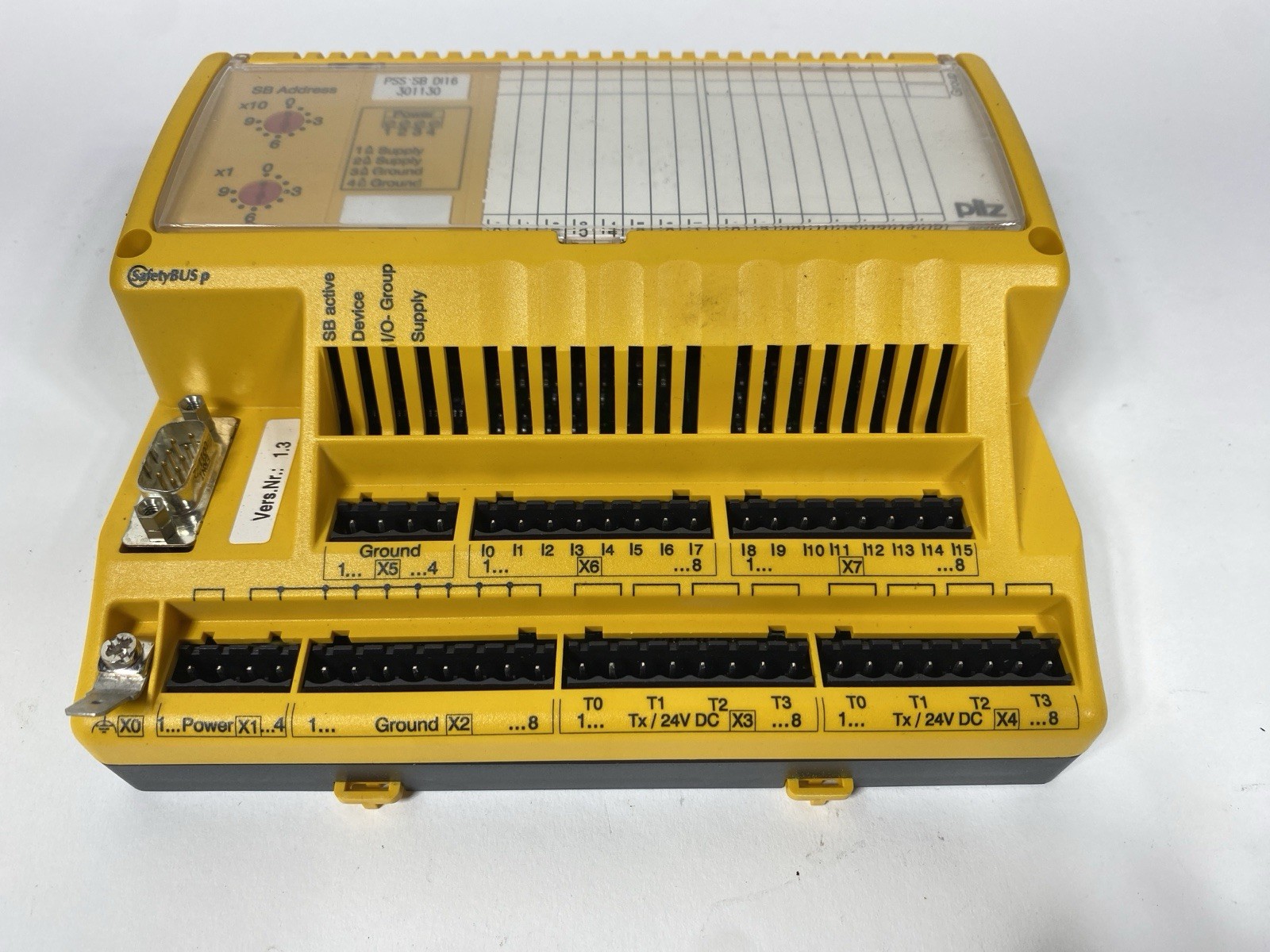 Pilz PSS SB DI16 – 301130 Digital Input Module Unit 2.2 Watt 24 Volt DC 2 Amps