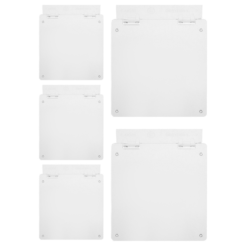 5 Pcs Childproof Thermostat Cover Air Conditioner Switch Protector