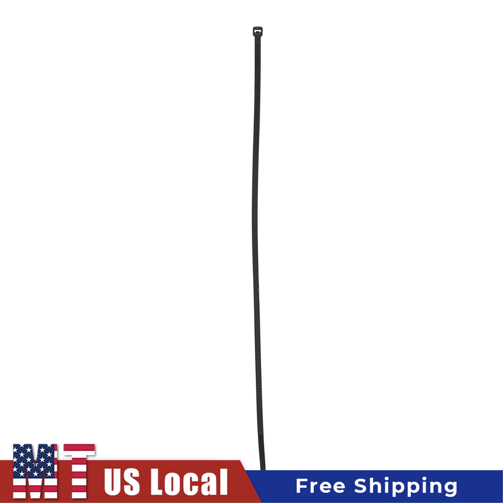 Self-Locking Zip Ties 1200pcs 14 Inch Nylon 50lb Heavy Duty 0.18in Width Black