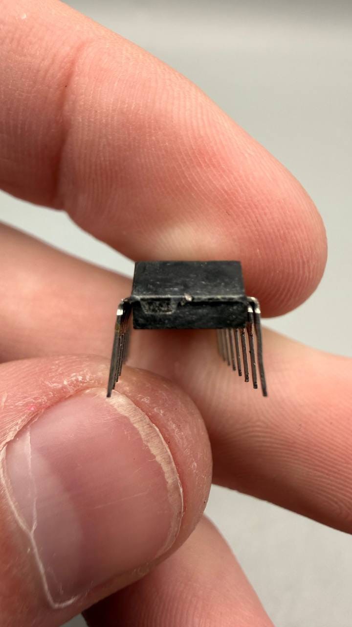Vintage RCA CDP1858CE 4-Bit Latch Decoder COSMAC Interface IC 16Pin DIP NOS 4x