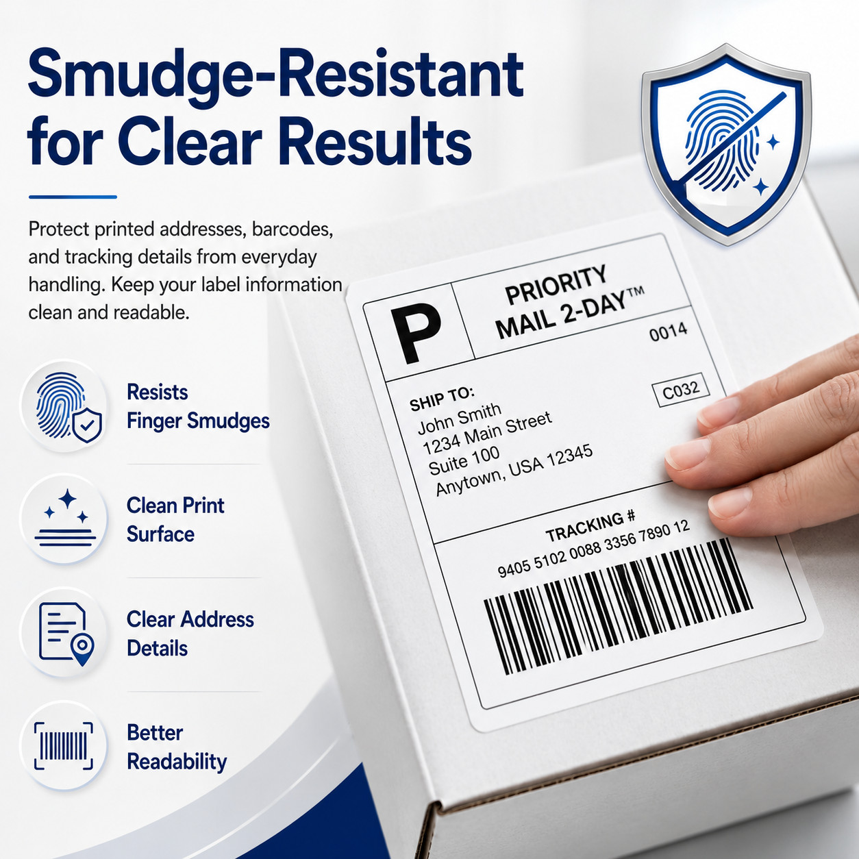 30256 Shipping Label 2-5/16″ x 4″ For DYMO LabelWriter 300 310 320 330 400 450