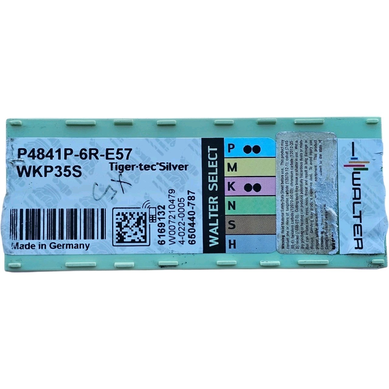5 PC | Walter | P4841P-6R-E57 | WKP35S | Indexable Carbide Milling Inserts